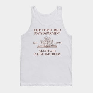 the tortured poets department Tank Top